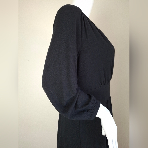 Eddie Bauer Surplice Longsleeve Midi Dress - Picture 4 of 9